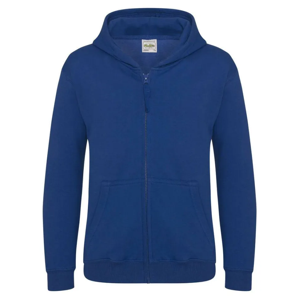 AWDIS JH050J - Sweat à Capuche avec Zip Invisible et Doublure