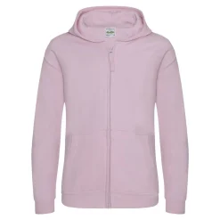 AWDIS JH050J - Sweat à Capuche avec Zip Invisible et Doublure