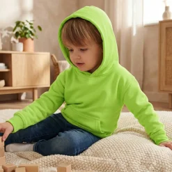 AWDIS JH004J - Sweat à Capuche Électrique Enfant Coloré et Confortable