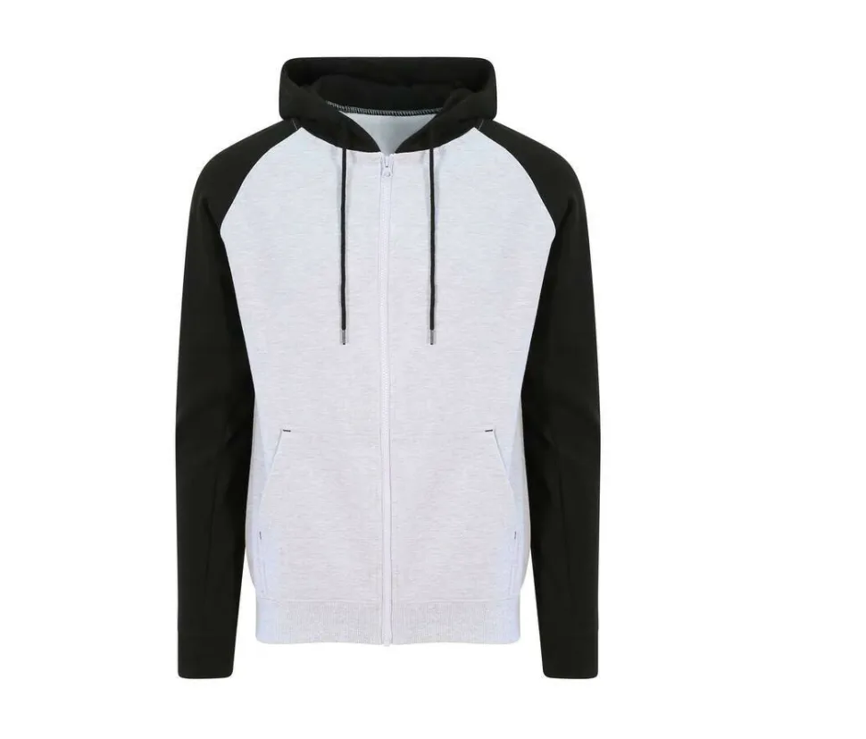 AWDIS JUST HOODS JH063 - Sweat Baseball Zippé