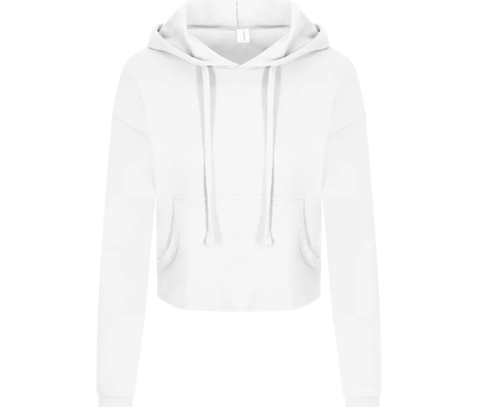 AWDIS JUST HOODS JH016 - Sweat à Capuche Court Femme Chic et Décontracté