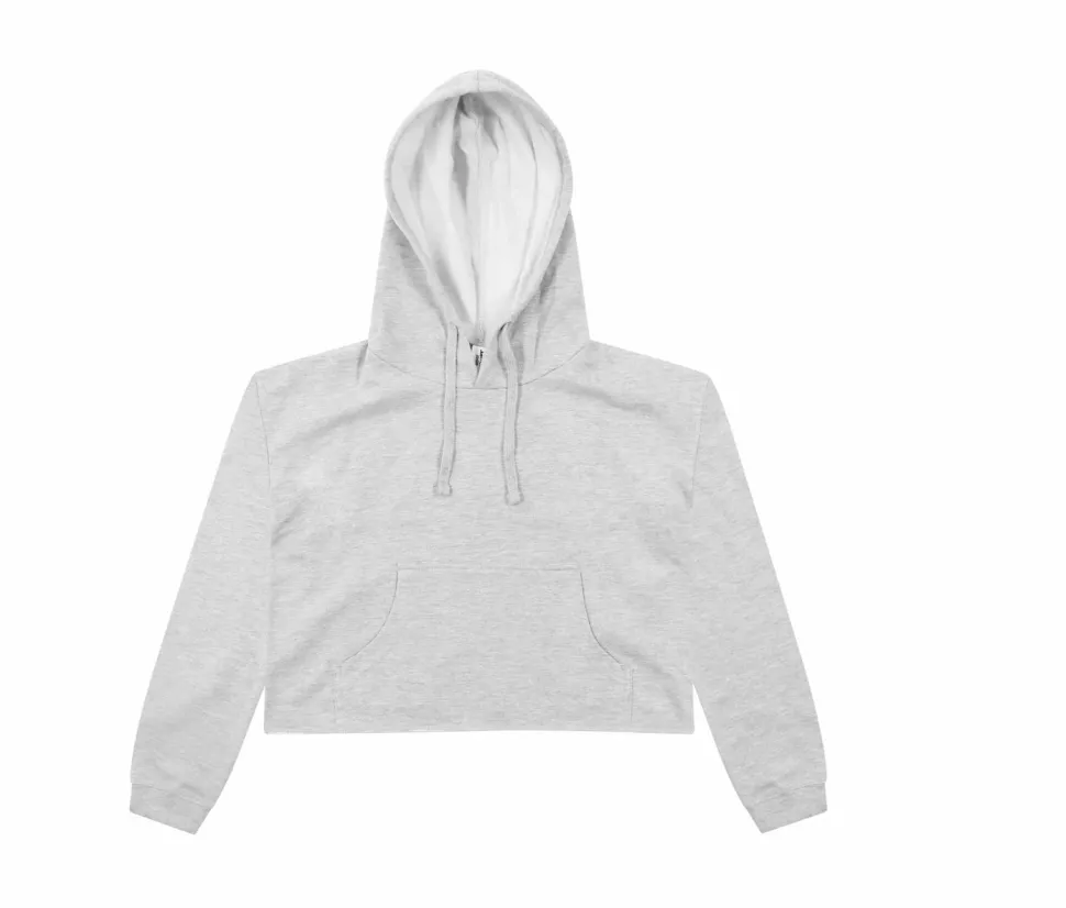 AWDIS JUST HOODS JH016 - Sweat à Capuche Court Femme Chic et Décontracté