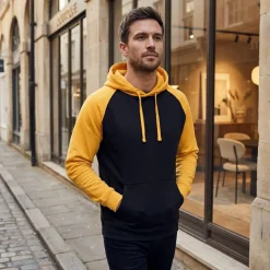 AWDIS JUST HOODS JH009 - Sweat à Capuche Style Baseball Confortable