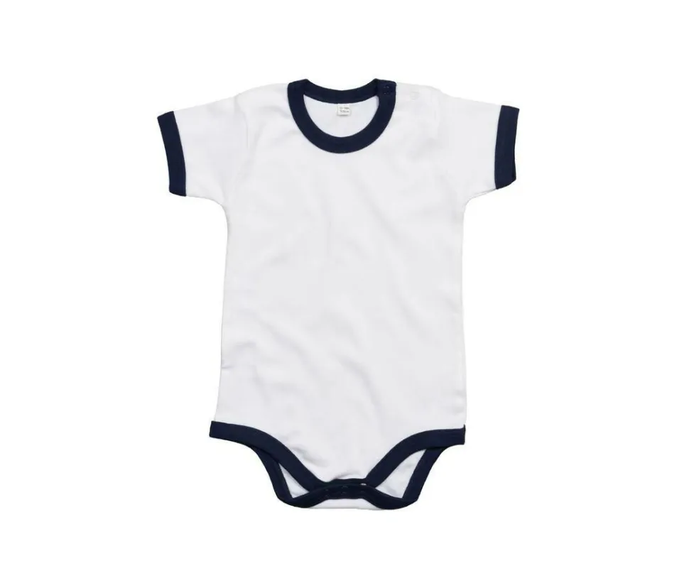 BABYBUGZ BZ019 - Body bébé contrasté