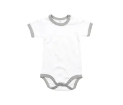 BABYBUGZ BZ019 - Body bébé contrasté