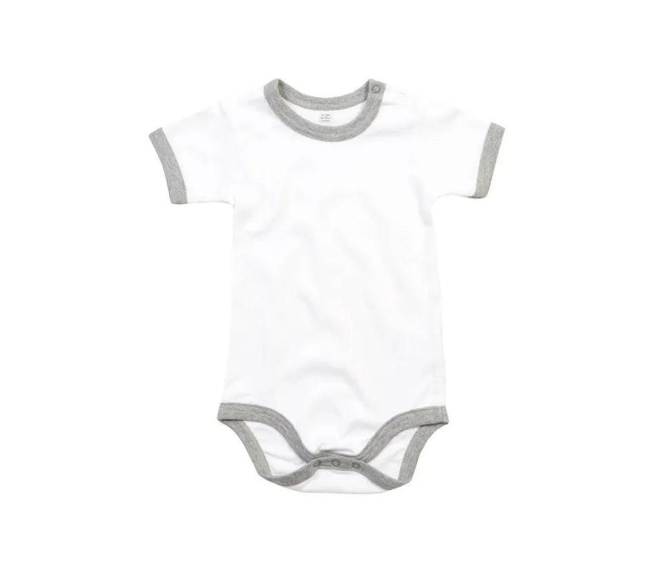 BABYBUGZ BZ019 - Body bébé contrasté