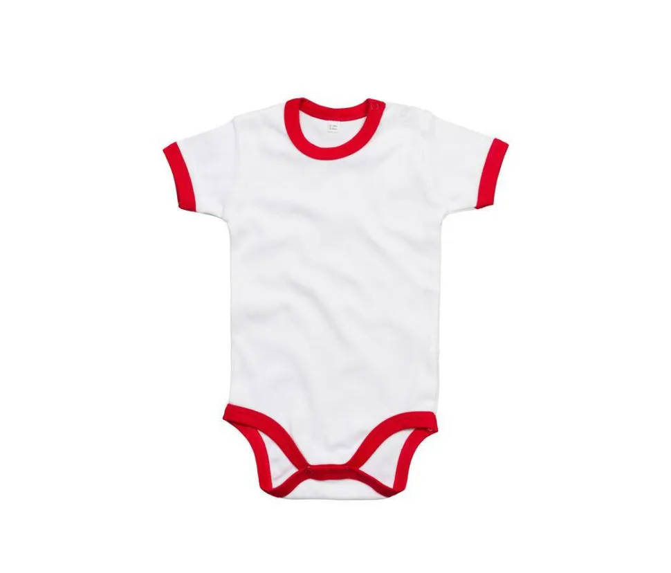 BABYBUGZ BZ019 - Body bébé contrasté
