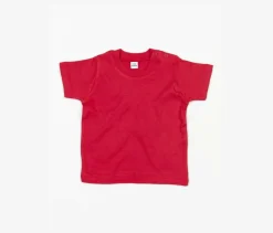 Babybugz BZ002 - T-shirt Bébé Coton Doux à Encolure Ronde