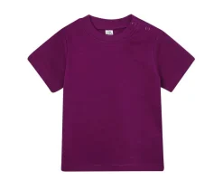 Babybugz BZ002 - T-shirt Bébé Coton Doux à Encolure Ronde