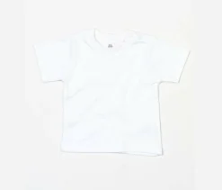 Babybugz BZ002 - T-shirt Bébé Coton Doux à Encolure Ronde