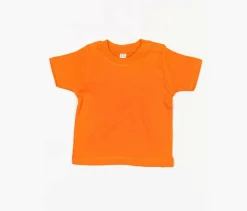 Babybugz BZ002 - T-shirt Bébé Coton Doux à Encolure Ronde