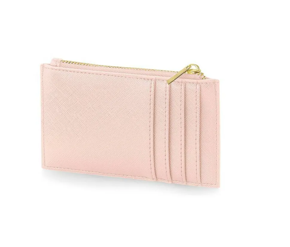 Bag Base BG754 - Porte-cartes Sécurisé en Cuir Saffiano