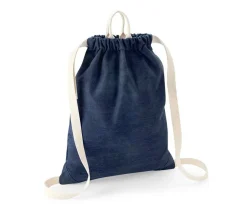 Bag Base BG642 - Sac de gym en denim