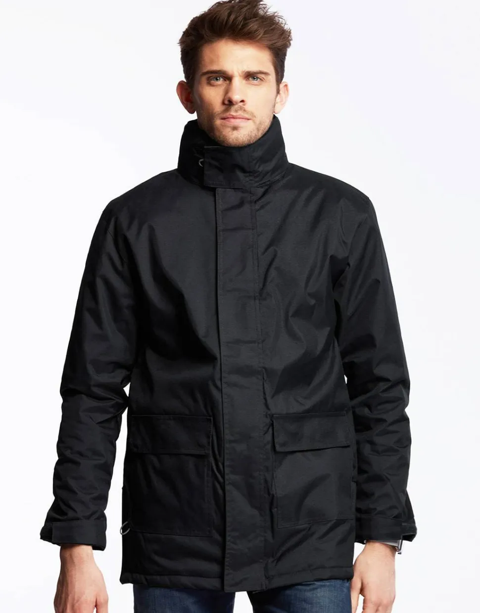 Barents ICE - Parka Unisexe Oxford avec Poche iPad Intérieure
