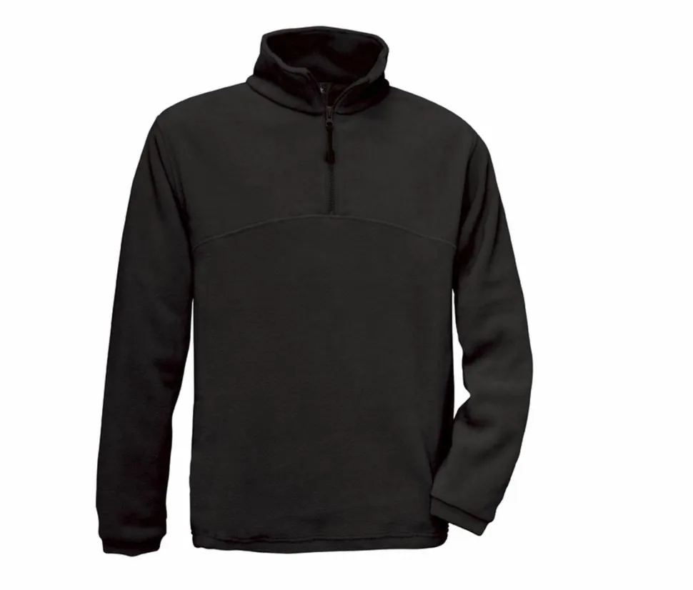 B&C BC610 - Polaire Homme Col Zippé