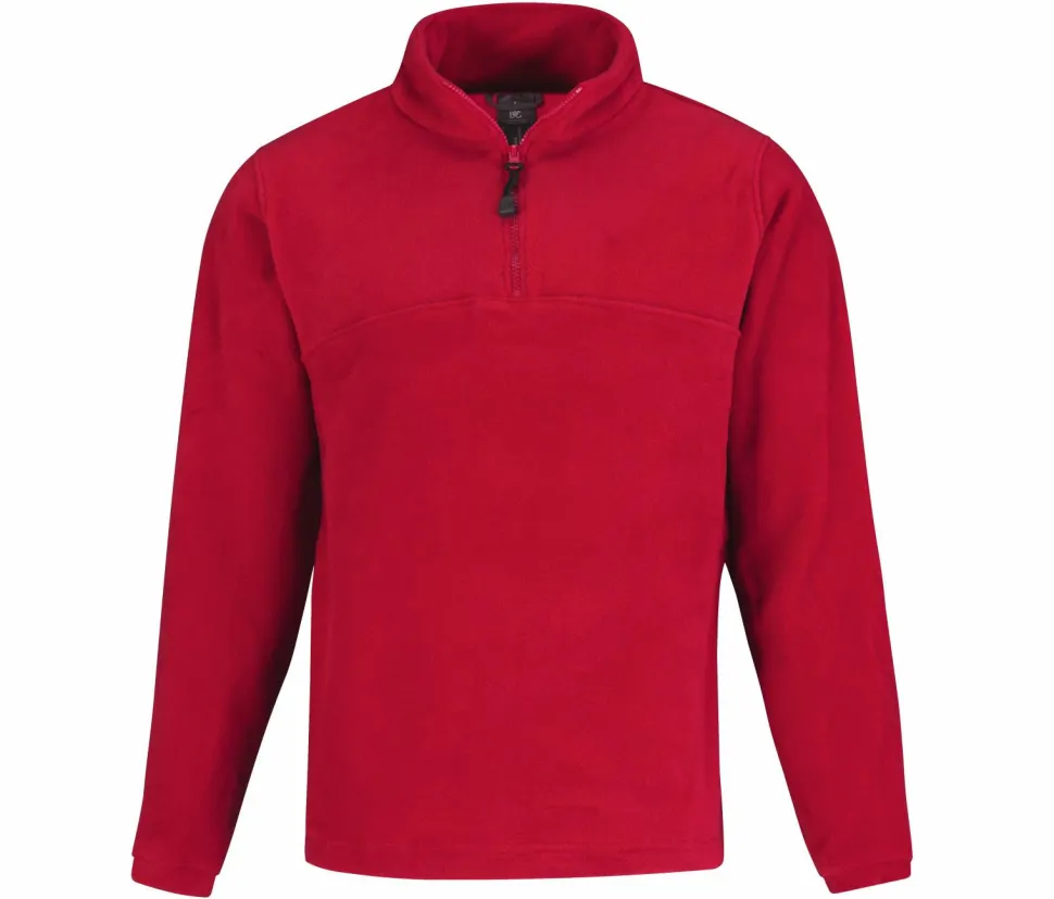 B&C BC610 - Polaire Homme Col Zippé