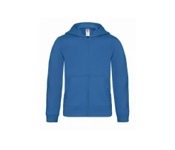 B&C BC504 - Sweat capuche zippé enfant