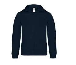 B&C BC504 - Sweat capuche zippé enfant