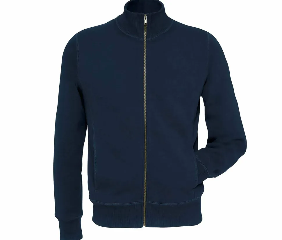 B&C BC520 - Sweat Homme Technologie Fermeture Éclair Coton