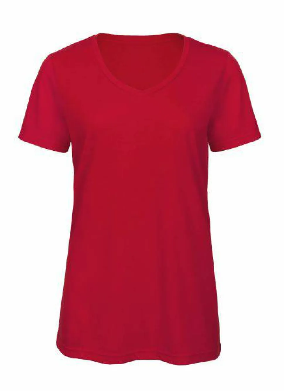 B&C BC058 - Tee-shirt col V femme Tri-blend