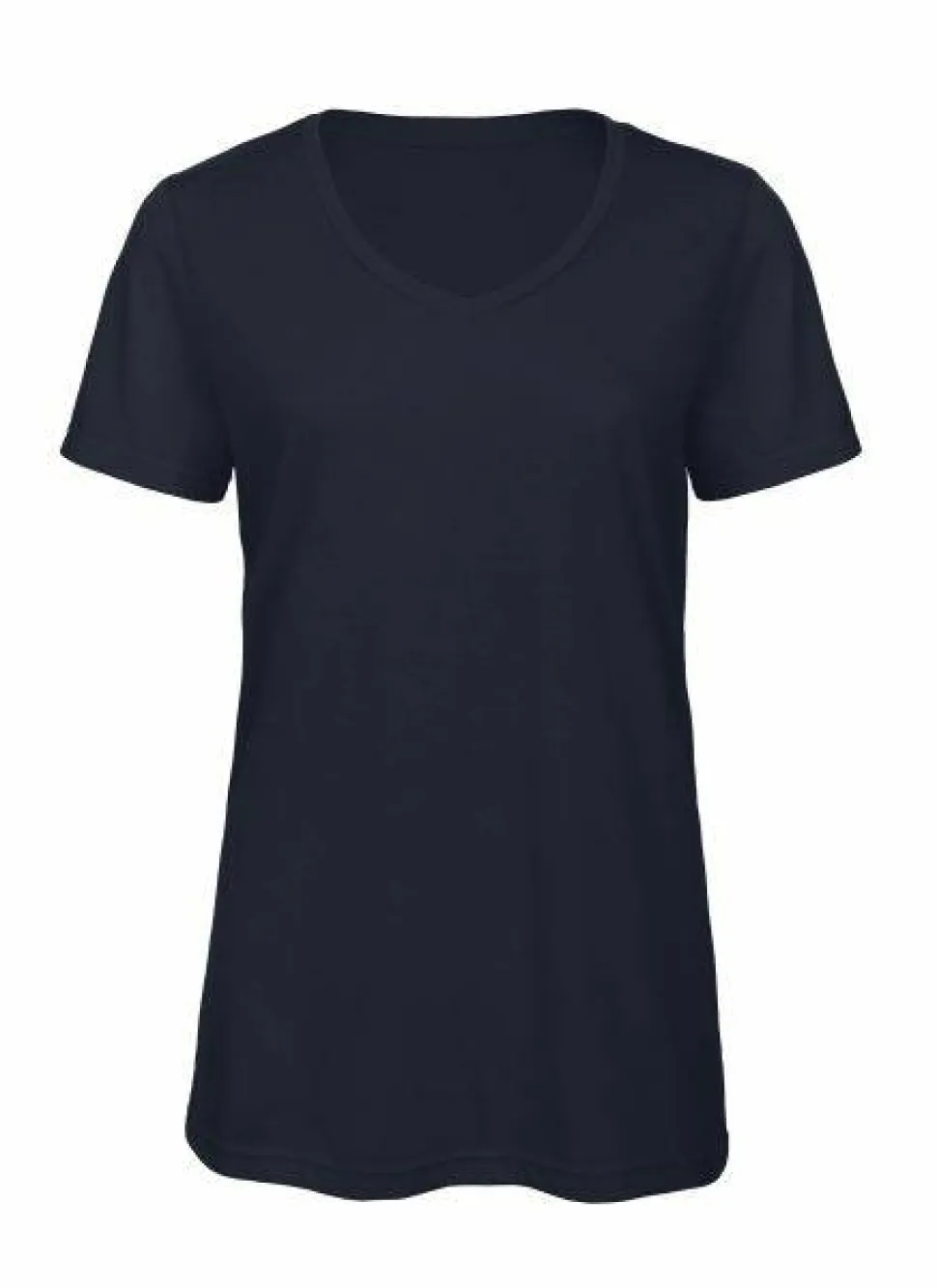 B&C BC058 - Tee-shirt col V femme Tri-blend