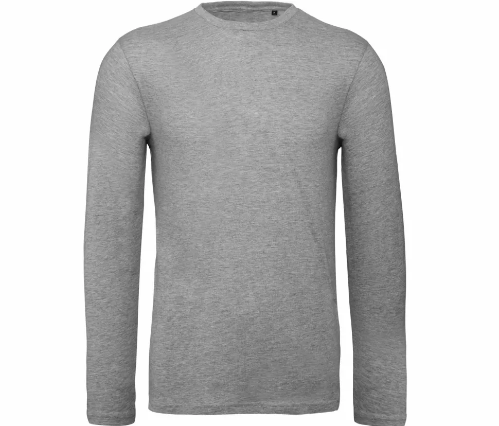 B&C BC070 - Tee-Shirt Coton Bio Homme Manches Longues