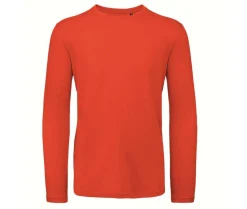 B&C BC070 - Tee-Shirt Coton Bio Homme Manches Longues