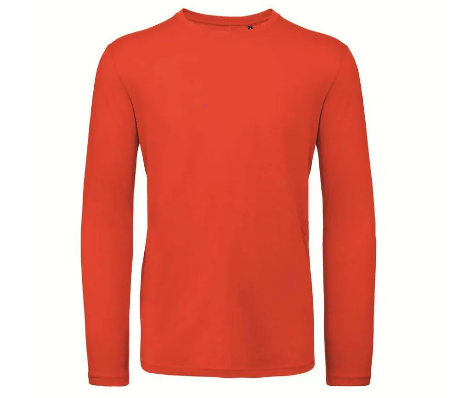 B&C BC070 - Tee-Shirt Coton Bio Homme Manches Longues