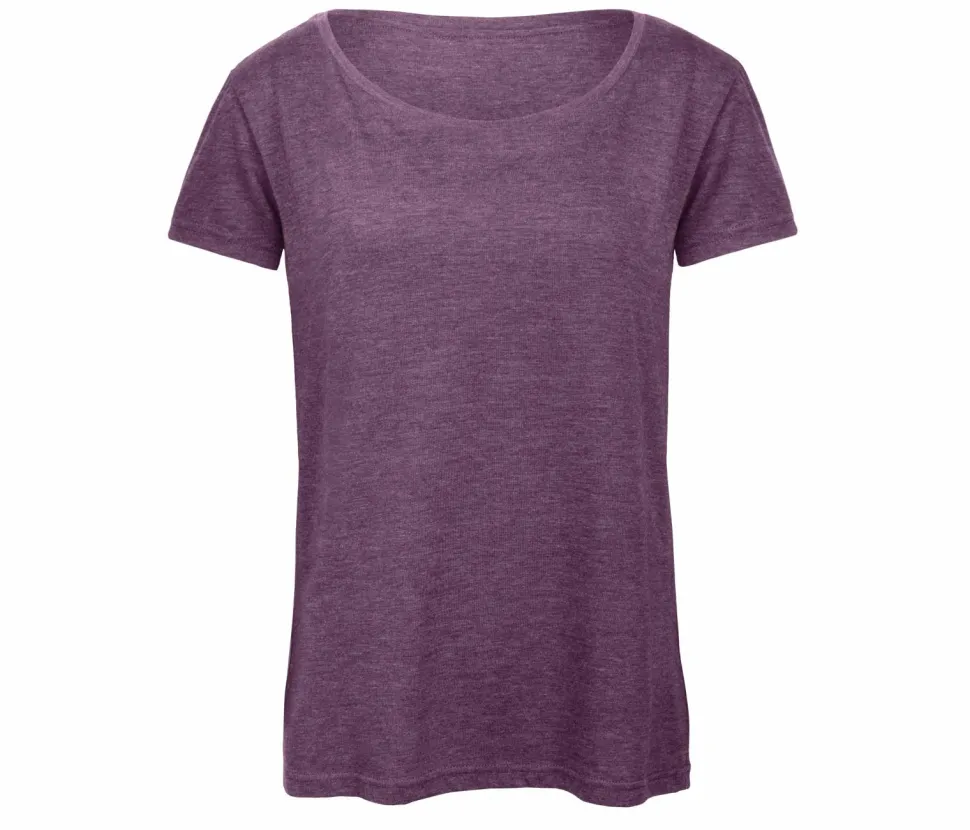 B&C BC056 - Tee-Shirt Femme Tri-Blend