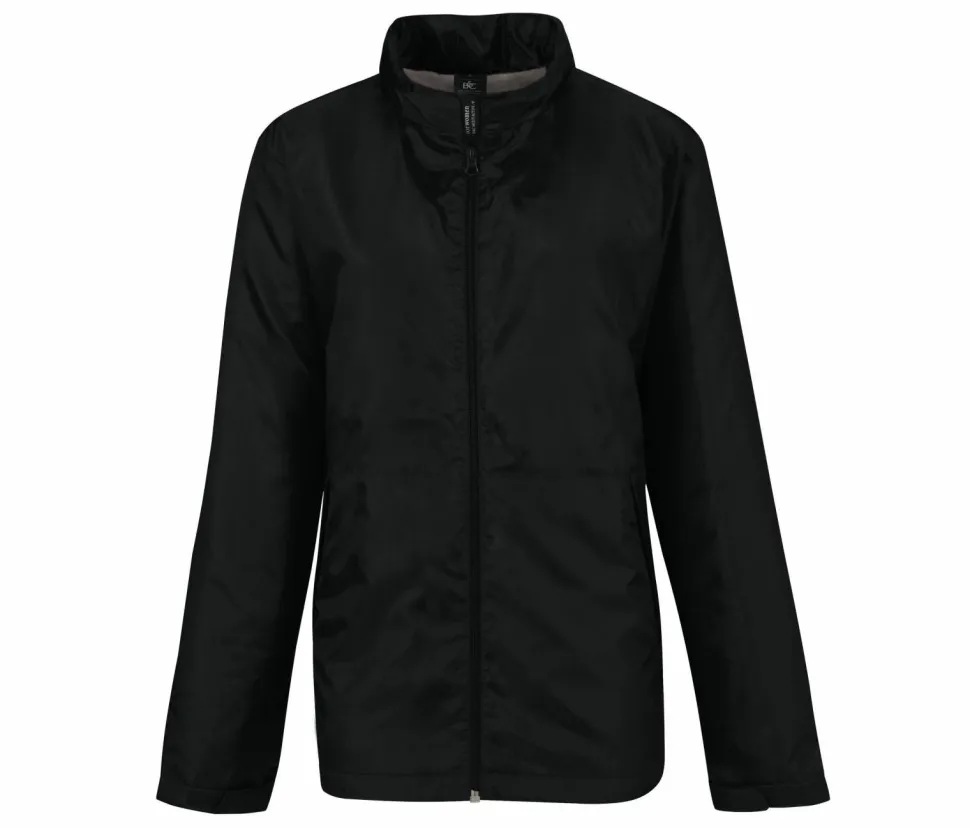 B&C BC325 - Veste coupe-vent doublée micropolaire femme