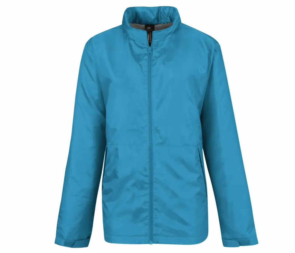 B&C BC325 - Veste coupe-vent doublée micropolaire femme