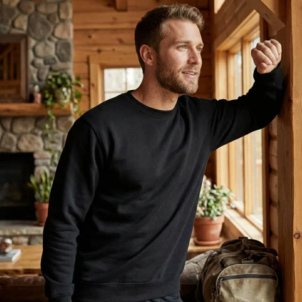 B&C BCID2 - Sweat Col Rond Coton