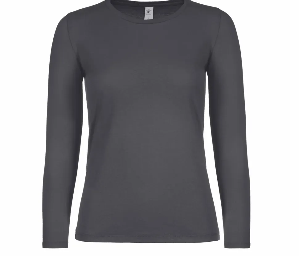 B&C BC06T - Tee-shirt femme manches longues