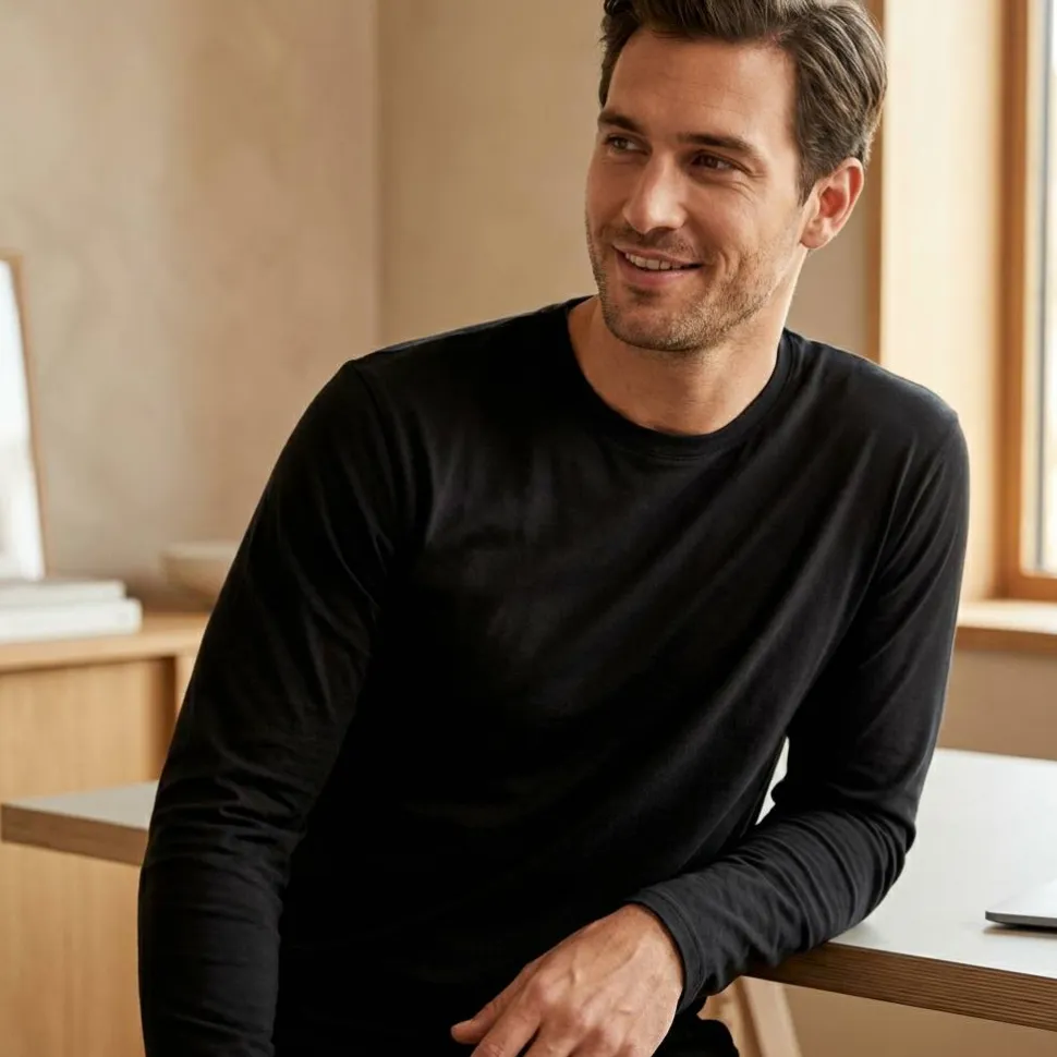 B&C BC07T - Tee-shirt homme manches longues