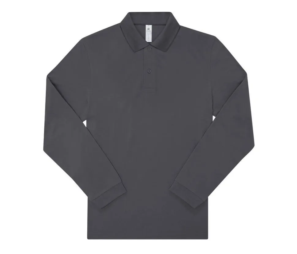 B&C BCU427 - Polo homme manches longues 210