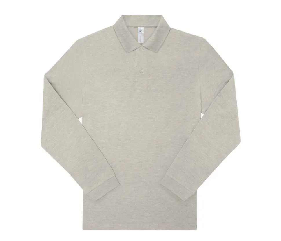 B&C BCU427 - Polo homme manches longues 210