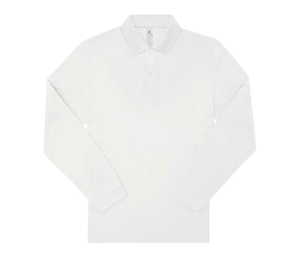 B&C BCU427 - Polo homme manches longues 210