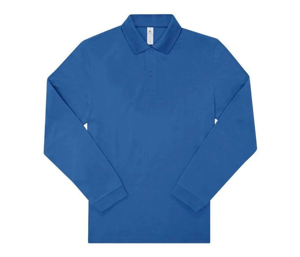 B&C BCU427 - Polo homme manches longues 210
