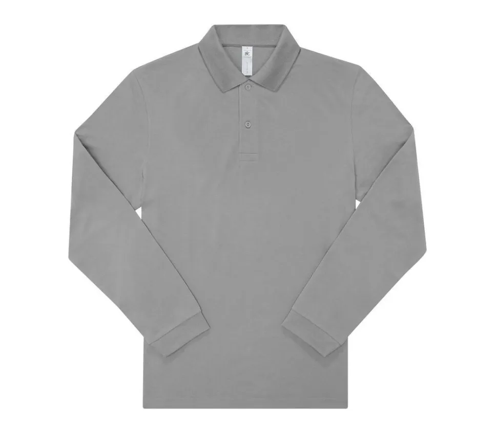 B&C BCU427 - Polo homme manches longues 210