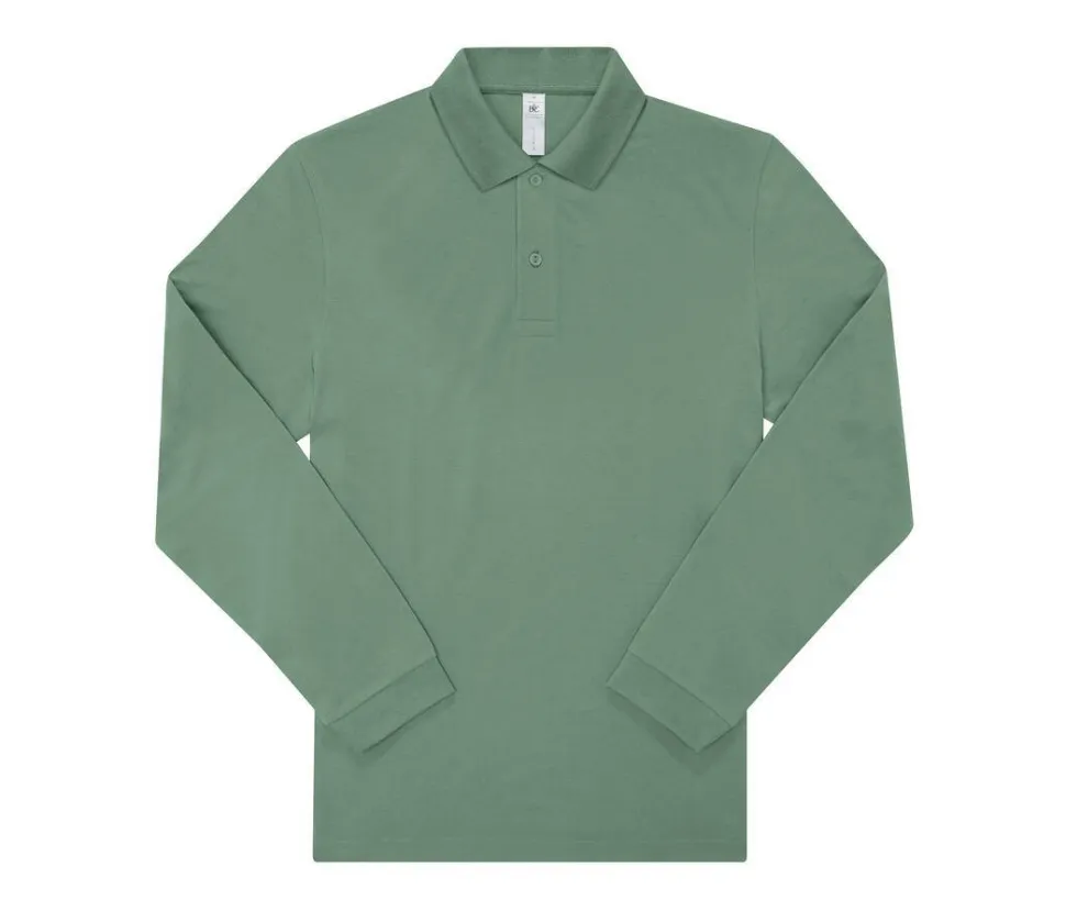 B&C BCU427 - Polo homme manches longues 210