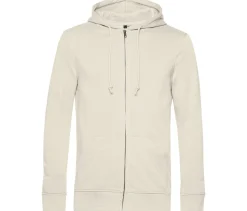 B&C BCU35B - Sweat capuche zippé organique