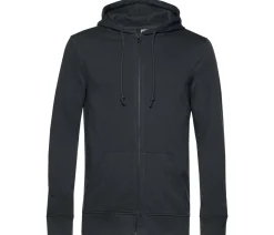 B&C BCU35B - Sweat capuche zippé organique