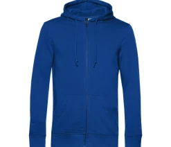 B&C BCU35B - Sweat capuche zippé organique