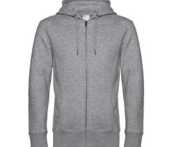 B&C BCU03K - Sweat Capuche zippé KING