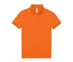B&C BCW461 - Polo Femme Élégant en Coton Pré-Rétréci