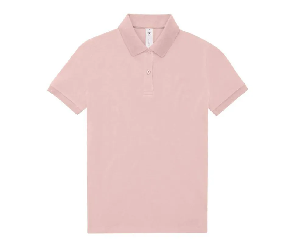 B&C BCW461 - Polo Femme Élégant en Coton Pré-Rétréci