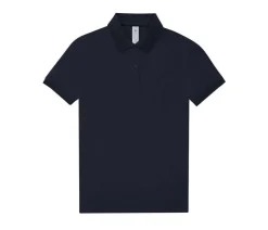 B&C BCW461 - Polo Femme Élégant en Coton Pré-Rétréci