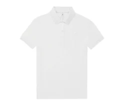 B&C BCW461 - Polo Femme Élégant en Coton Pré-Rétréci