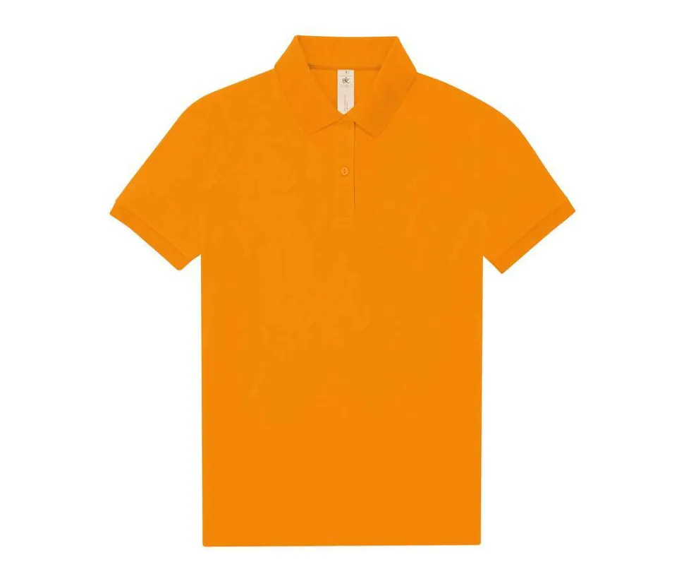 B&C BCW461 - Polo Femme Élégant en Coton Pré-Rétréci