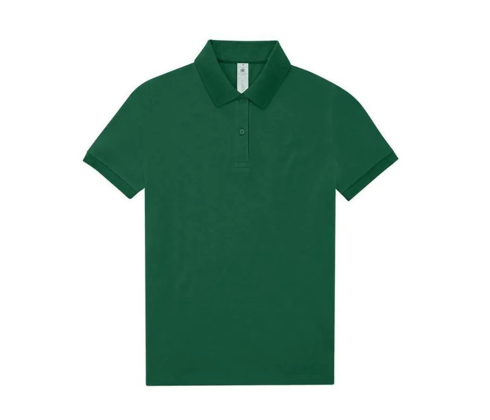 B&C BCW461 - Polo Femme Élégant en Coton Pré-Rétréci